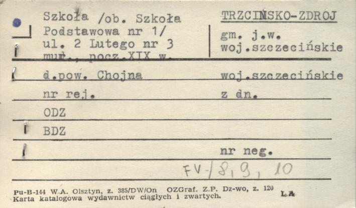 szkoła (ob. szkoła podstawowa nr 1), skan 1