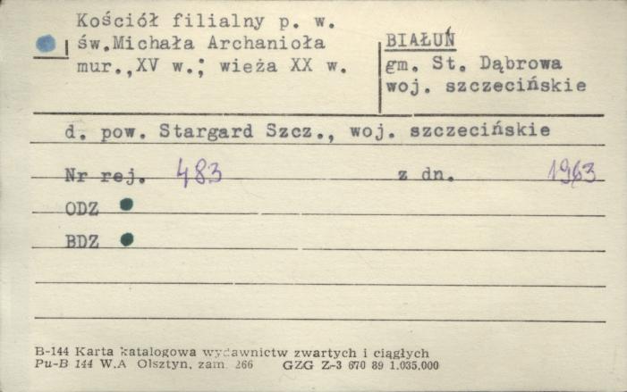kościół fil. pw. św. Michała Archanioła, skan 1