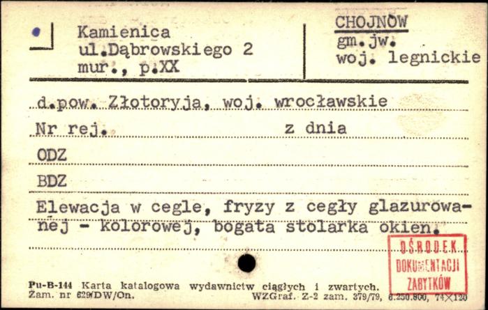 kamienica, skan 1