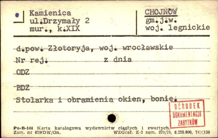 kamienica, skan 1