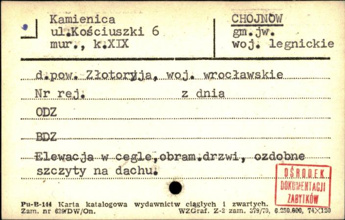 kamienica, skan 1