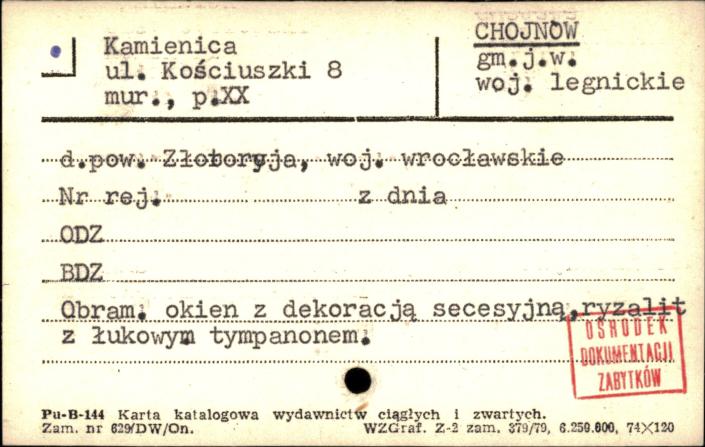 kamienica, skan 1