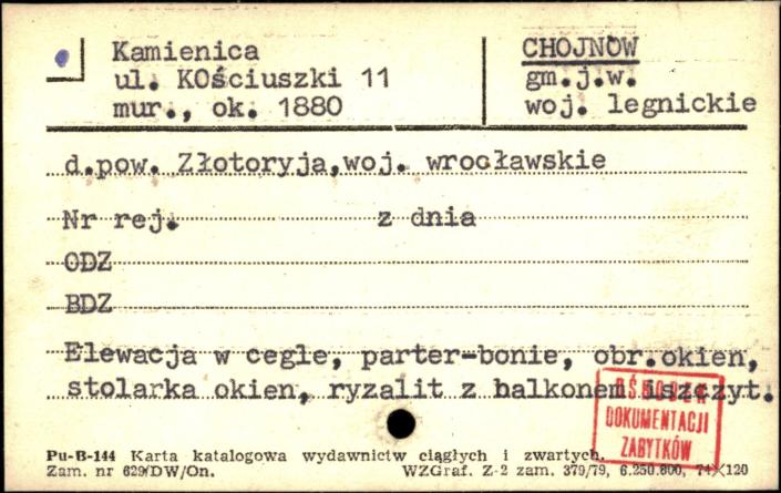 kamienica, skan 1