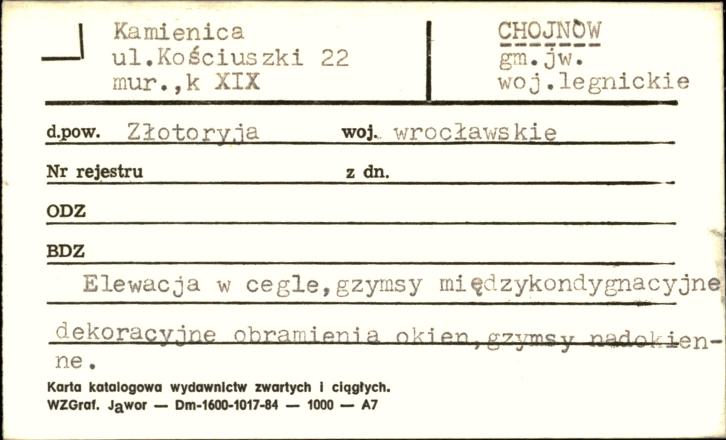 kamienica, skan 1