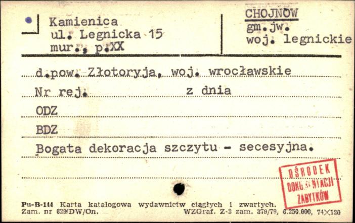 kamienica, skan 1