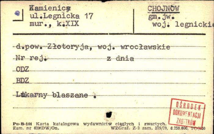 kamienica, skan 1