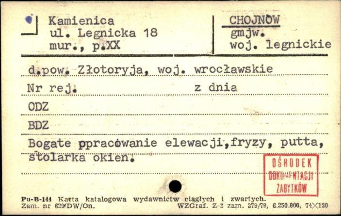 kamienica, skan 1
