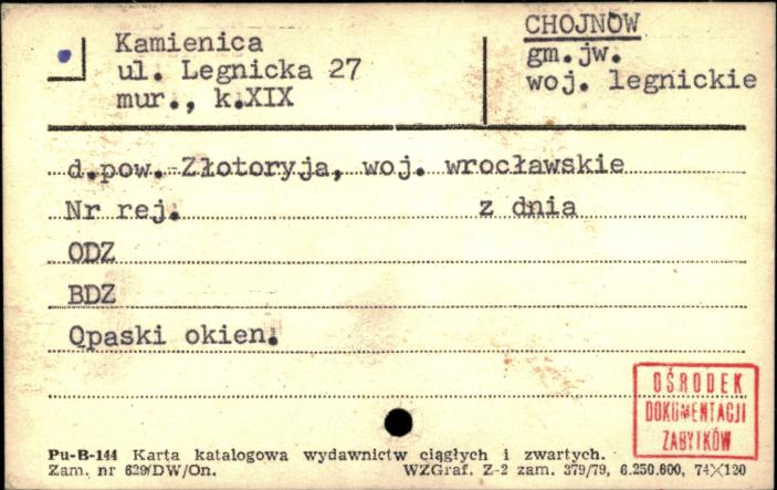 kamienica, skan 1