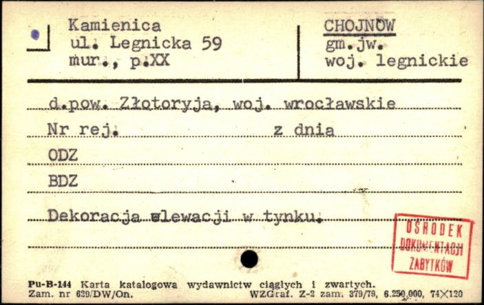 kamienica, skan 1