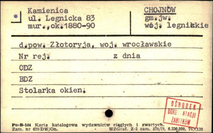 kamienica, skan 1