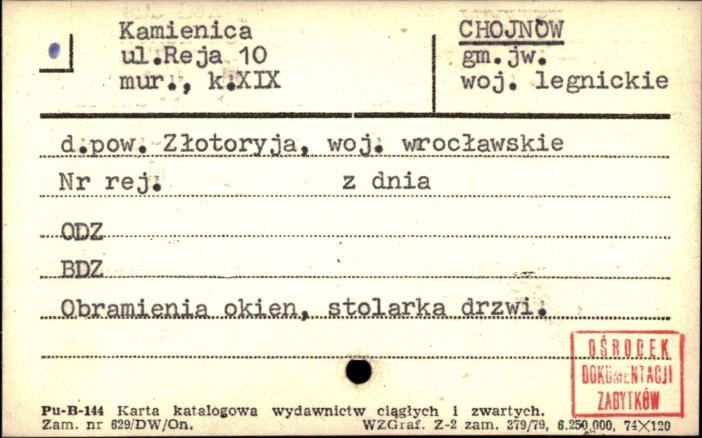 kamienica, skan 1