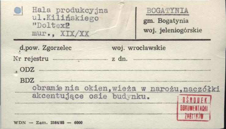 hala produkcyjna Doltex, skan 1