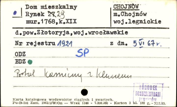 kamienica, skan 1