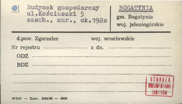 budynek gospodarczy, skan 1