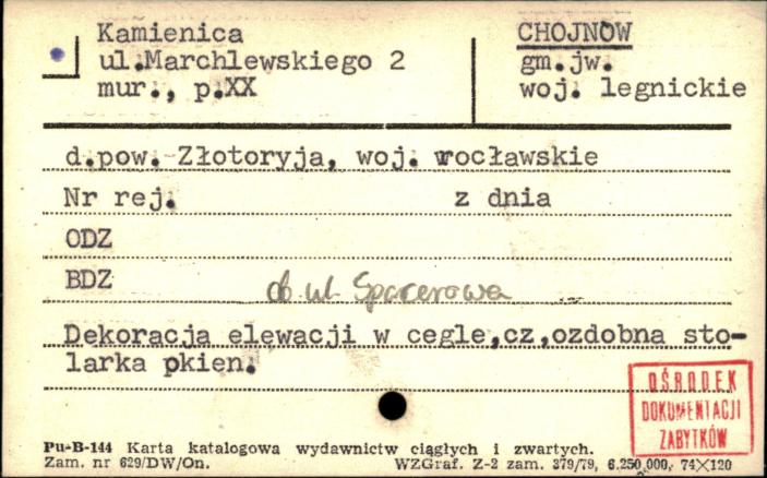 kamienica, skan 1