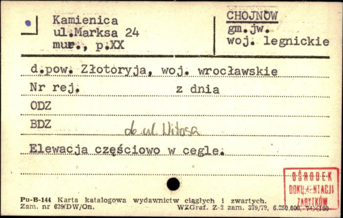 kamienica, skan 1
