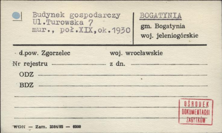 budynek gospodarczy, skan 1