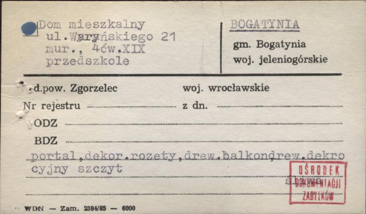 dom mieszkalny, przedszkole, skan 1