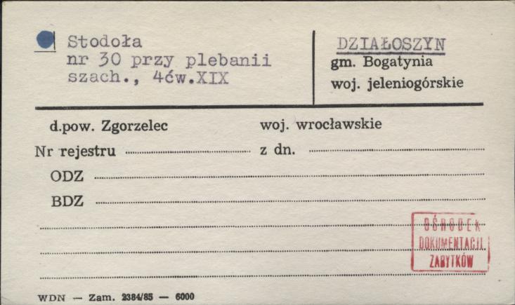 stodoła przy plebanii, skan 1