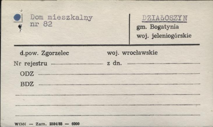 budynek mieszkalny, skan 3