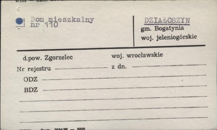 budynek mieszkalny, skan 3