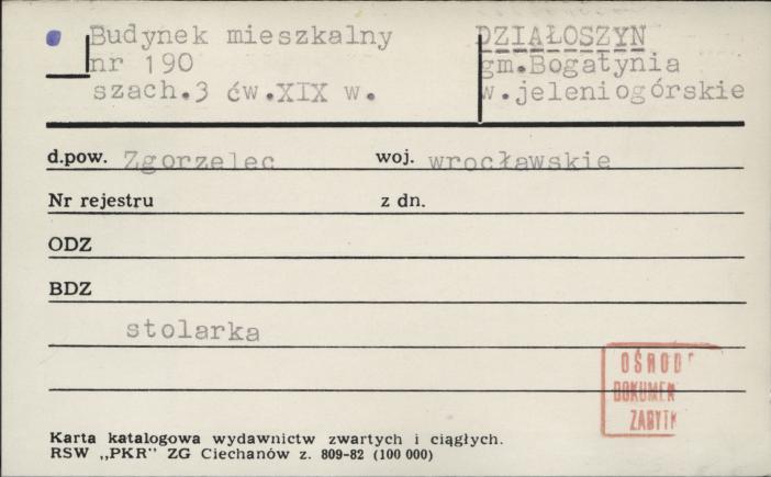 budynek mieszkalny, skan 1