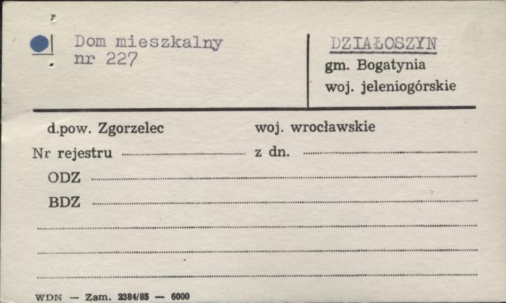 budynek mieszkalny, skan 3