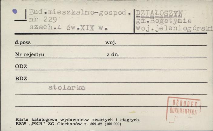 budynek mieszkalno-gospodarczy, skan 1