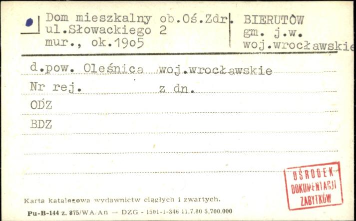 dom mieszkalny ob. oś. zdr., skan 1