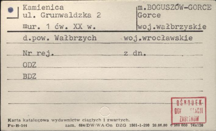 kamienica, skan 1