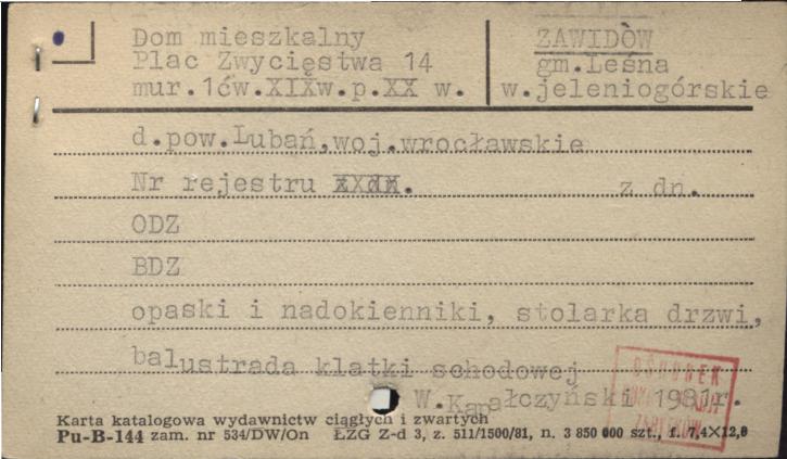 dom, skan 1
