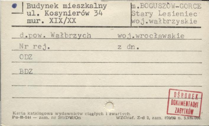 budynek mieszkalny, skan 1