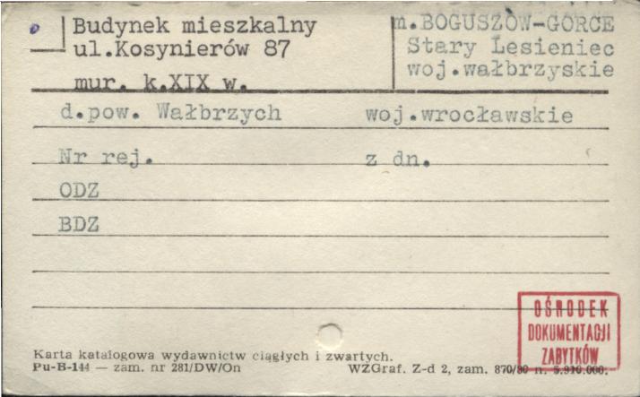 budynek mieszkalny, skan 1