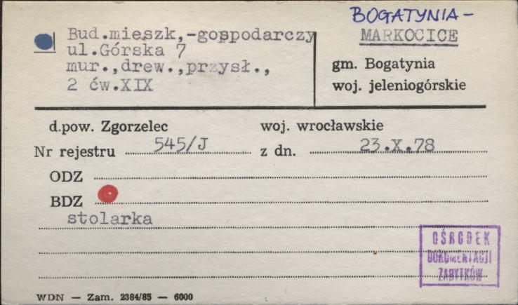 budynek mieszkalno-gospodarczy, skan 1