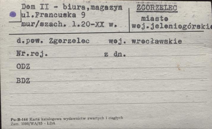 dom II - biura, magazyn, skan 1