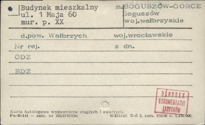 budynek mieszkalny, skan 1