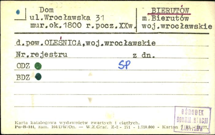 dom, skan 1