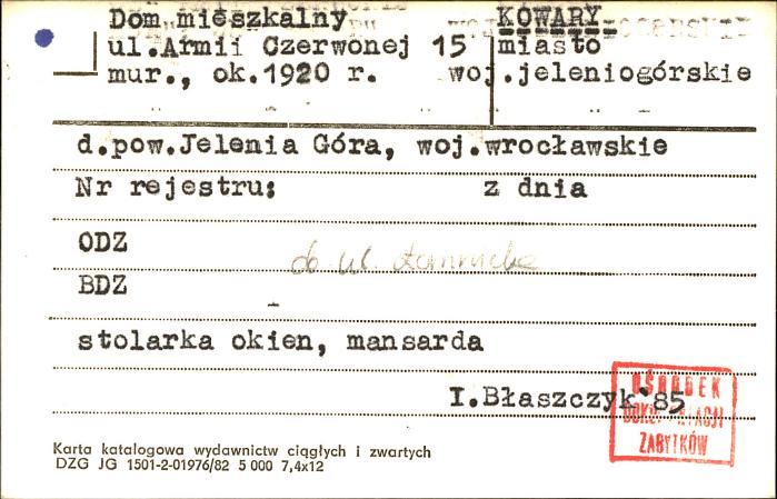 dom, skan 1