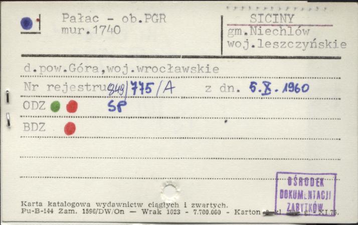 pałac, ob. PGR, skan 1