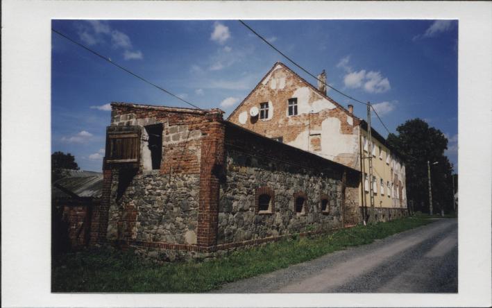zespół folwarczny; budynek gospodarczy, skan 2
