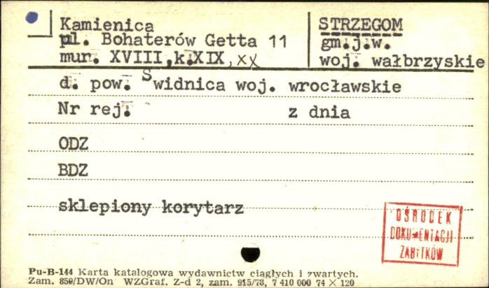 kamienica, skan 1