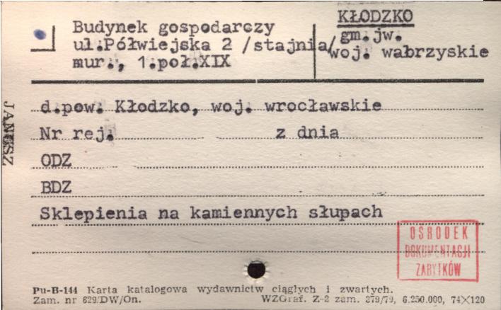 budynek gospodarczy (stajnia), skan 1