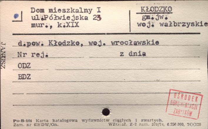 dom mieszkalny I, skan 1