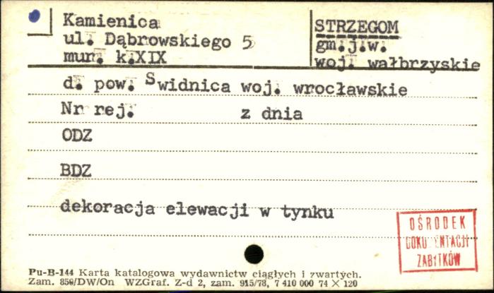 kamienica, skan 1