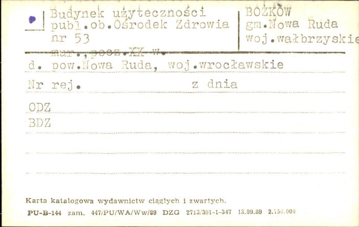 budynek użyteczności pub. ob. ośrodek zdrowia nr 53, skan 1