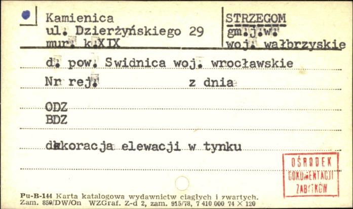 kamienica, skan 1