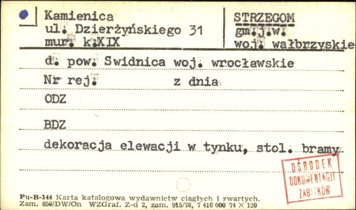 kamienica, skan 1