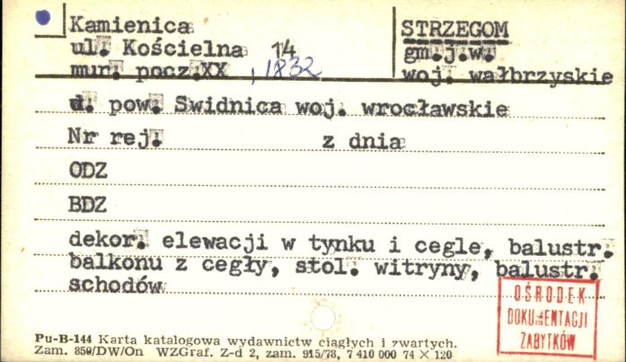 kamienica, skan 1