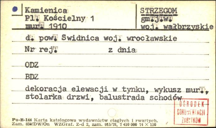 kamienica, skan 1