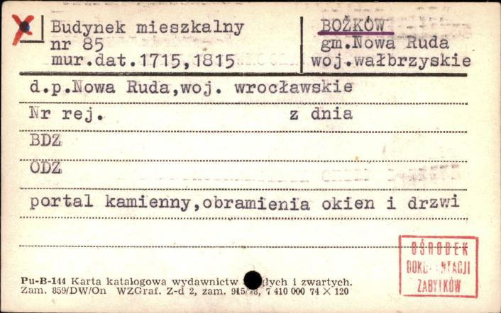 budynek mieszkalny, skan 1